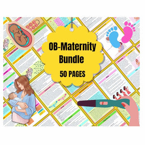 Ob Maternity Nursing Bundle 50 Pages